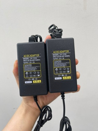 Nguồn 12V 3A 5A - Adapter 12V chân to - Nguồn 12v vỏ nhựa các loại...
