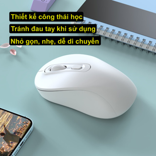 Chuột Không Dây A273 Chống Ồn Tích Hợp Pin Sạc Kết Nối Bluetooth  ...