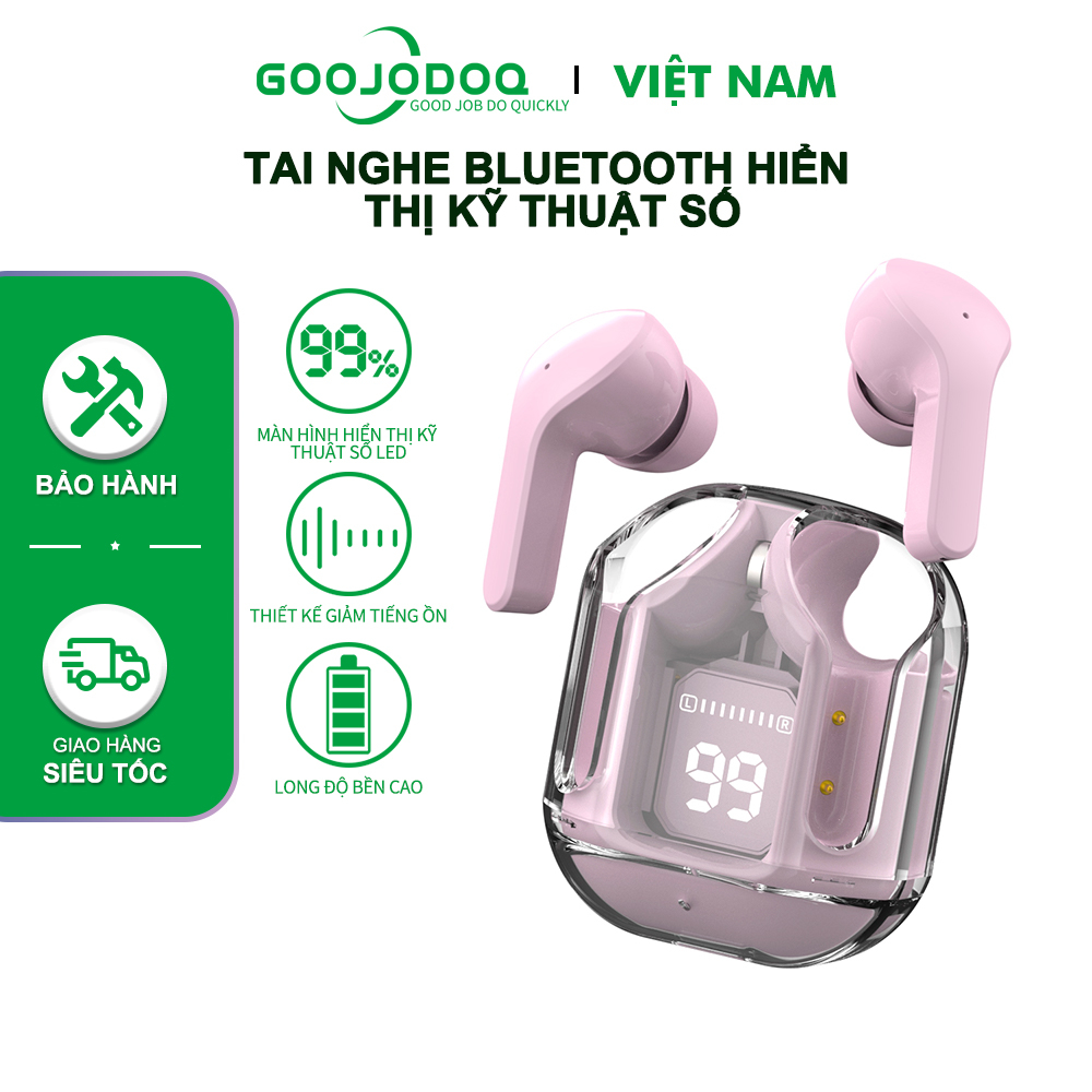 Tai nghe Bluetooth goojodoq giảm tiếng ồn thể thaoTWS 5.1 không dâ...