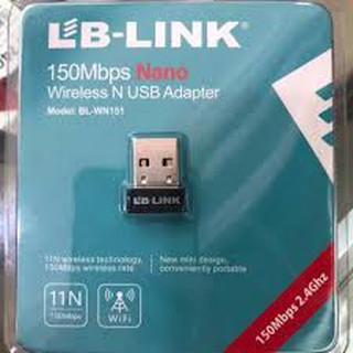 USB thu wifi LB LINK Nano BL WN151, tiên lơi dung cho laptop...