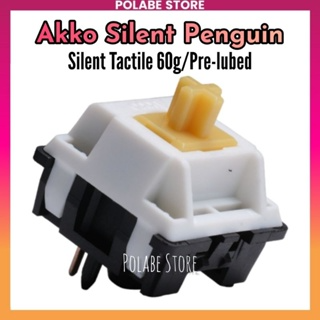 Akko Cream Yellow Blue v3 Pro linear tactile Akko Piano Fairy Peng...