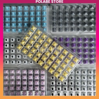 Akko Cream Yellow Blue v3 Pro linear tactile Akko Piano Fairy Peng...