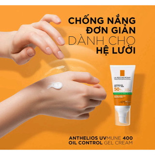 Kem Chống Nắng La Roche-Posay Kiểm Soát Dầu Anthelios XL SPF50 50m...