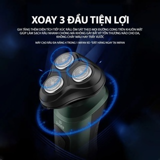 Máy Cạo Râu Nam Sạc Pin 4 Chức Năng Tỉa Lông Mũi, Rửa Mặt, Cạo Viề...