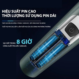 Máy Cạo Râu Nam Sạc Pin 4 Chức Năng Tỉa Lông Mũi, Rửa Mặt, Cạo Viề...