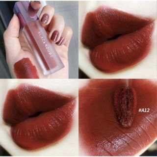 Son Kem Lì Black Rouge A12 nâu đỏ gạch QT88...