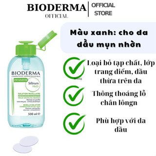 [CHÍNH HÃNG] Nước tẩy trang Bioderma làm sạch sâu, dịu nhẹ dành ch...