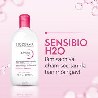 Nước Tẩy Trang Bioderma Chính Hãng Cho Da Dầu Mụn, Nhạy Cảm Đến Da...