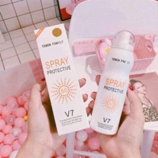 Xịt Chống Nắng V7 Sun, Xịt Chống Nắng Toàn Thân Nâng Tông V7...