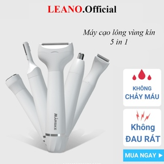 Máy cạo lông vùng kín LEANO 5 chức năng không gây đau rát khi sử d...
