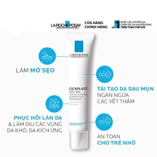 Kem dưỡng La Roche Posay Cicaplast Gel B5 Giảm mụn, Giảm vết thâm,...