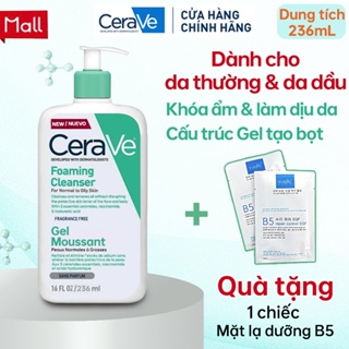 Sữa Rửa Mặt Cerave Chính Hãng Sạch Sâu Cho Da Thường Đến Da Dầu du...