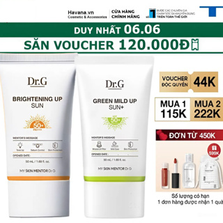 Kem Chống Nắng Dr.G Brightening Up dành cho da dầu mụn và da nhạy ...