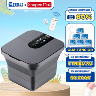 Bồn Ngâm Chân Massage ESTELLE Gấp Gọn, Massage Ngâm Chân Hồng Ngoạ...