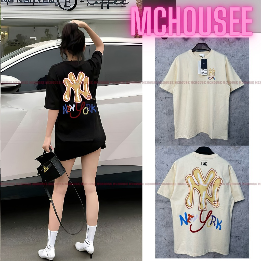 [Ảnh Thật] Áo thun New york form rộng vải cotton ÁO PHÔNG NY chất ...