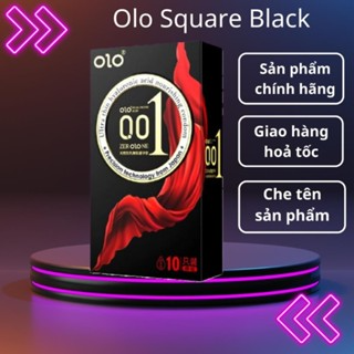 Bao Cao Su OLOO Đen Siêu mỏng 0.01 Size Ôm Sát (Hộp 10c)...