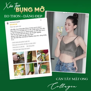 Cân Tây Mât Ong Collagen - Giam Cân Đep Da Detox Cơ Thê hộp 15 gói...