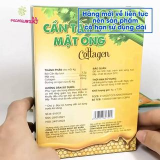 Cân Tây Mât Ong Collagen - Giam Cân Đep Da Detox Cơ Thê hộp 15 gói...