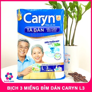 Bịch 3 Miếng Bỉm Dán Caryn Cho Mẹ Sau Sinh L3 - Tã Dán Caryn Cho N...