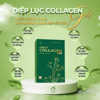 Diệp lục collagen, diệp lục collagen gold giúp sáng da, đẹp da, câ...
