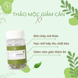 Trà Slimming Care x3 Giảm cân nhanh cấp tốc an toàn detox thảo mộc...