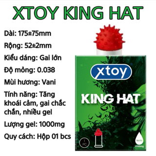 Bao cao su gai XTOY bi gai lớn, kéo dài thời gian quan hệ, tăng kh...