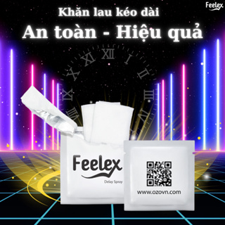 Khăn ướt Feelex, khăn lau sinh lý nam giới, sợi vải cao cấp - gói ...