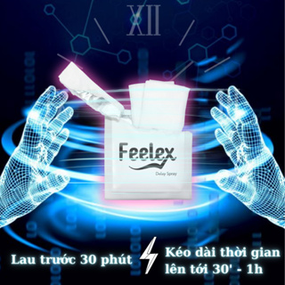 Khăn ướt Feelex, khăn lau sinh lý nam giới, sợi vải cao cấp - gói ...