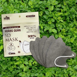 [ Thùng 600 Chiếc ] 5D Hoàng Quân Kháng Khuẩn Cao Cấp 3 Lớp Hàng C...