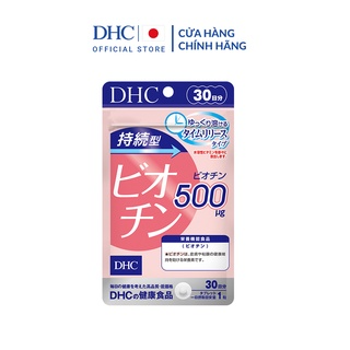 Viên uống DHC Biotin ngăn rụng tóc, hỗ trợ mọc tóc Biotin gói 30 v...