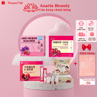 Bột Collagen Uống Lựu Đỏ Bio Cell Hàn Quốc, giảm mỡ, thừa cân, làm...