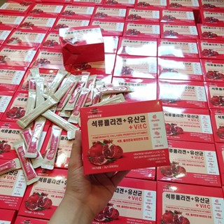 Bột Collagen Uống Lựu Đỏ Bio Cell Hàn Quốc, giảm mỡ, thừa cân, làm...