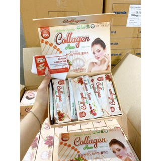 Bột Collagen Uống Lựu Đỏ Bio Cell Hàn Quốc, giảm mỡ, thừa cân, làm...