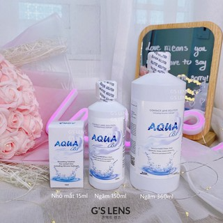 Nước Ngâm / Nhỏ Mắt Chuyên Dụng Cho Lens Thương Hiệu Aqua  Nice Ey...
