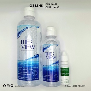 Nước Ngâm / Nhỏ Mắt Chuyên Dụng Cho Lens Thương Hiệu Aqua  Nice Ey...