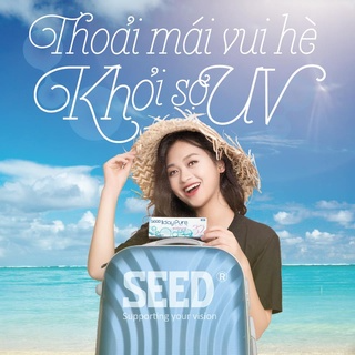 Kính áp tròng trắng loại dùng 1 ngày THIÊN HÀ OPTICAL SEED Nhật Bả...