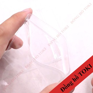 Túi Zip dày trong suốt đựng đồng hồ trang sức chống xước, bụi cỡ 8...