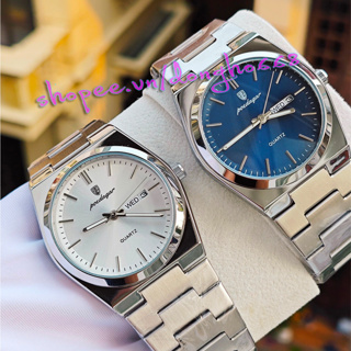 Đồng hồ nam Poedagar 930 PRX chính hãng có lịch thứ, dây thép khôn... Đồng hồ nam Poedagar 930 PRX chính hãng có lịch thứ, dây thép khôn...