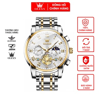 Đồng hồ nam Olevs cao cấp size 42mm,Đồng hồ dây thép dành cho nam ...
