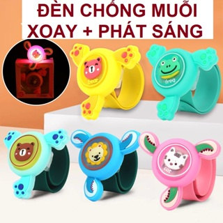 Đồng hồ xoay đập tay trẻ em vòng tay đồ chơi đeo hoạt hình đuổi mu...