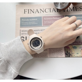 Đồng Hồ Nữ Điện Tử Mặt Tròn Có Đèn Led Phong Cách Năng Động Dễ Phố...