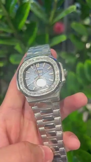 Đồng Hồ Nam Pateks Philippes Máy Cơ Automatic PA52 Case Cao Cấp Mặ...