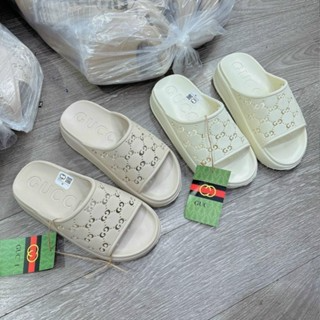 Dép Nư Bánh Mì Cao Cấp Hang QC Loai 1, Dép Lê Nữ Quai Ngang Đế Cao...