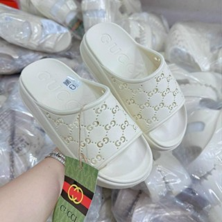 Dép Nư Bánh Mì Cao Cấp Hang QC Loai 1, Dép Lê Nữ Quai Ngang Đế Cao...