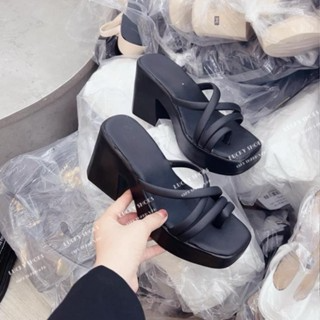 Dép xuồng kẹp quai mềm cao 7 phân đế PU(D0041)...