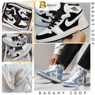 Giày Jordan_Cổ Cao Nam Nữ,Giày_Jordan High Panda Đế Cao Êm Ái Phon...