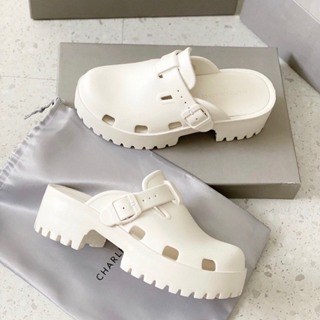 Dép sục Gucci đê Cao Su khóa ngang , suc GC đê 5cm Nữ Đủ Màu Sắc H...