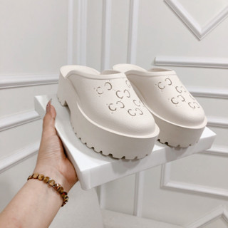 Dép sục nữ GC - Giày sục đế độn cao 5P nhựa xốp nhẹ êm chân kiểu d...