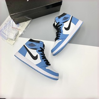 Giày Thể Thao JD Cổ Cao Màu Xanh Dương Siêu Đẹp, Giày Sneaker JD1 ...