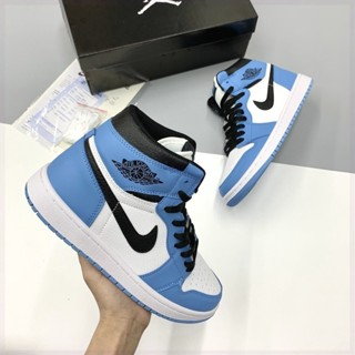 Giày Thể Thao JD Cổ Cao Màu Xanh Dương Siêu Đẹp, Giày Sneaker JD1 ...